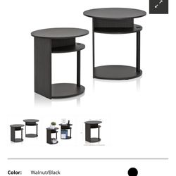 JAYA Oval End Table Set