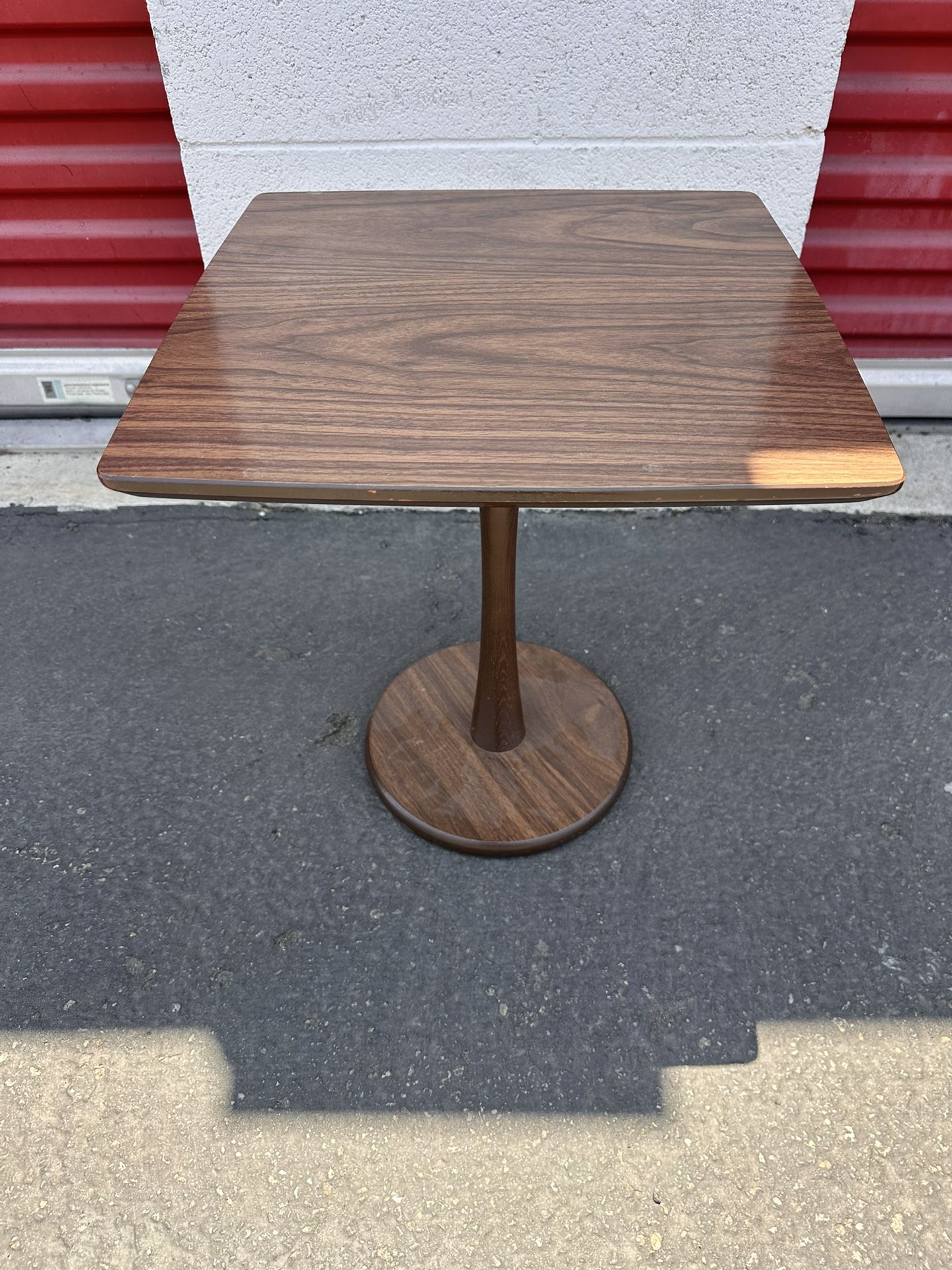 Vintage MCM Atomic Formica Side Table