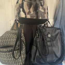 Three backpack purses - $10 - Smoke free - good condition  67th  ave/Bell 