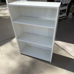 White Wooden Book Shelf