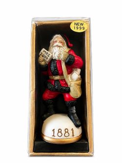 1999 Memories of Santa Collection Christmas Mail Santa Ornament NIB w/ Box & Insert