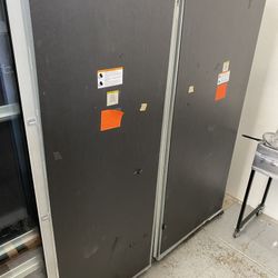 Viking 66” Panel Ready Column Fridge And Freezer Set 