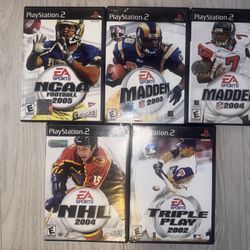 PlayStation 2 Sports Game Lot! 