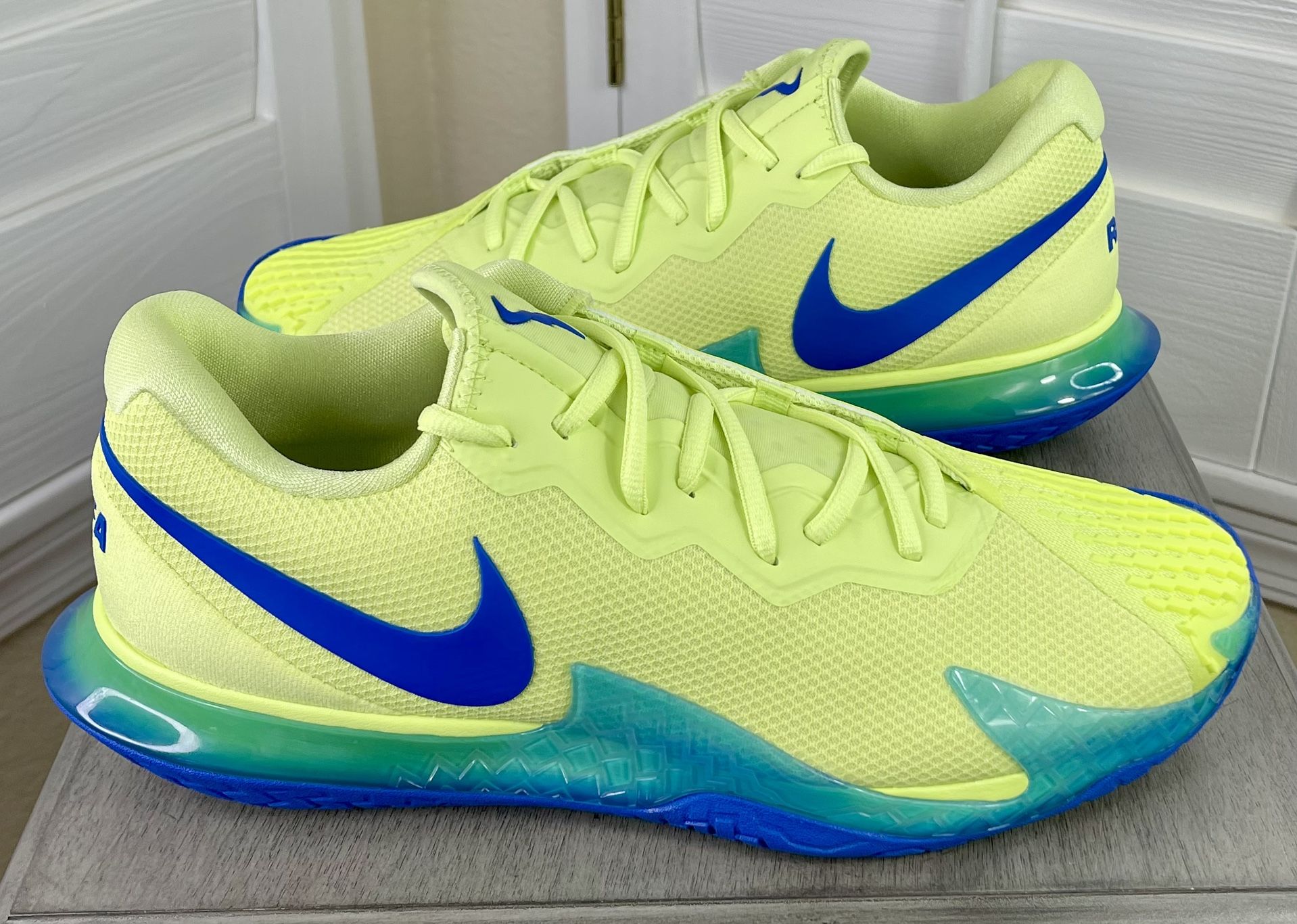 Nike Court Zoom Vapor Cage 4 Rafa Nadal HC Lemon Twist/Royal  display picture 2