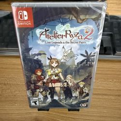 NEW SEALED Atelier Ryza 2 Lost Legends And The Secret Fairy Nintendo Switch