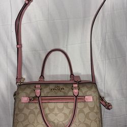 coach rowan satchel purse