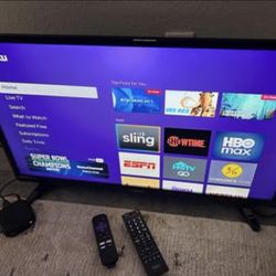32” Toshiba LED TV & Roku