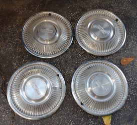 Vintage Ford 14"inch hubcaps