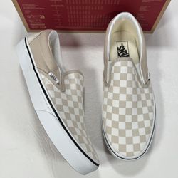Vans Classic Slip-On Color Theory Checkerboard Sneakers Men 9 Women 10.5