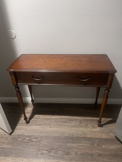 Vintage-Style Console Table