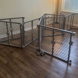 Super Wide Baby Gate & Play Yard (( quantity 2 ))