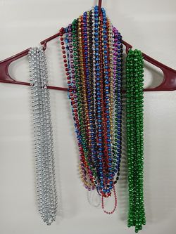 Mardi Gras Bead Necklace