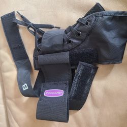 Soft Ankle Brace With Shoelace And Velcro Wrap Belts 