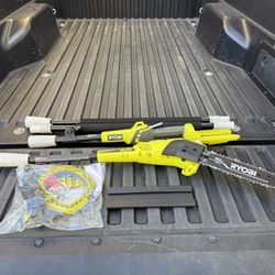 NEW RYOBI 40V 10 in. Cordless Battery Pole Saw (Tool-Only)