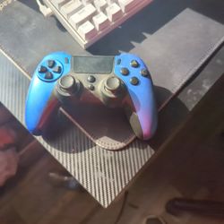 Modded PS4 WIRED Controller With Back Paddles