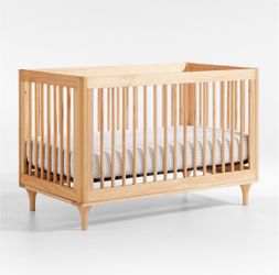 Babyletto Lolly Natural Wood 3-in-1 Convertible Crib