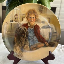 Annie And Sandy Collector Plate