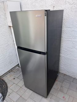 Vissani Refrigerator Stainless Steel 10.1 cu. ft
