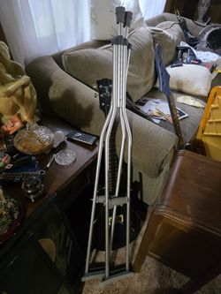 Pair Of Crutches