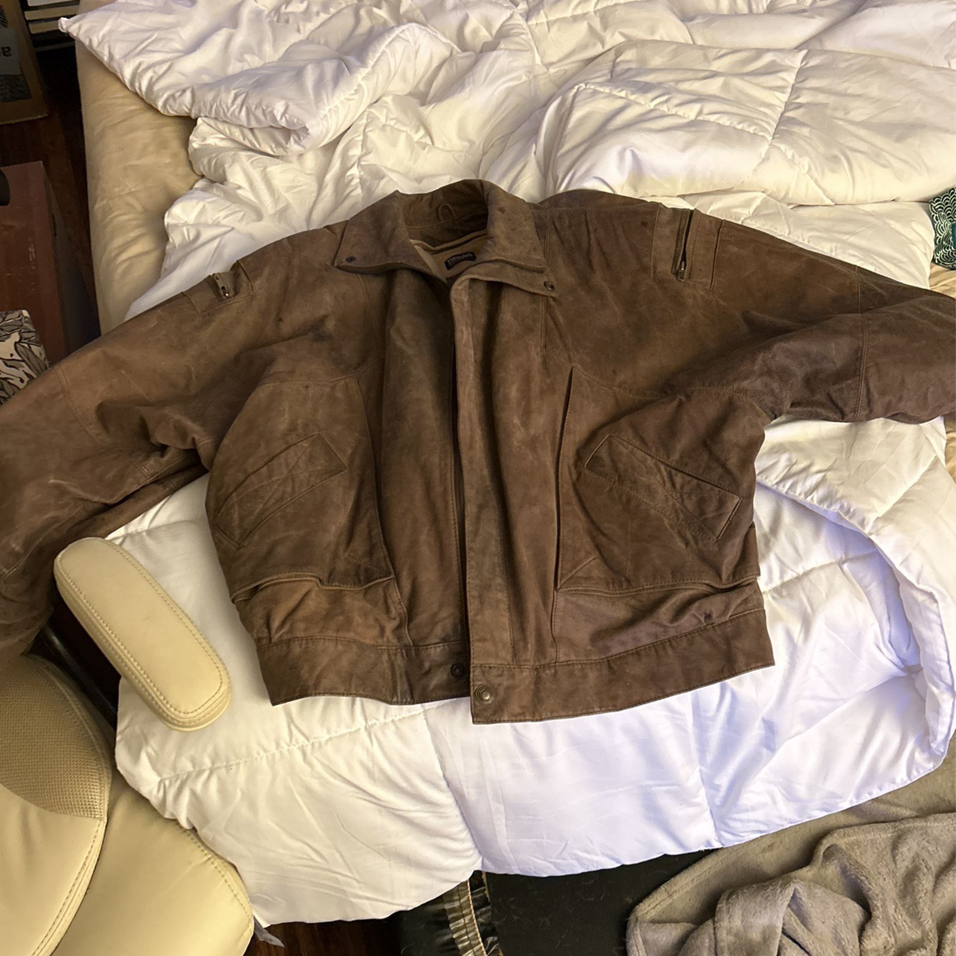 Xl Men’s Leather Coat