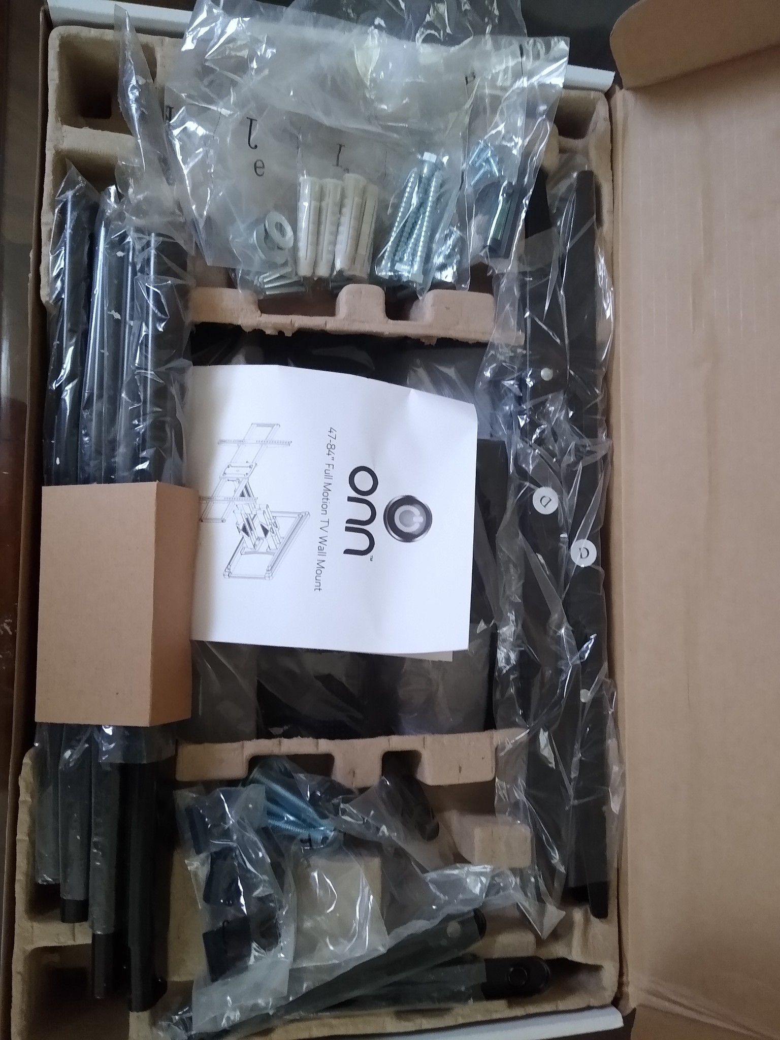 Onn Full Motion TV Wall Mount "47-84"