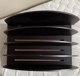 Like New Wood Incline Filing And Paper Document Organizer/ File Sorter