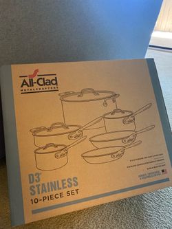 All-Clad Stainless 10 piece set