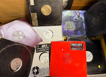 Vintage 90’s 2000’sHip-Hop Vinyl 12" Singles DJ Collection Lot