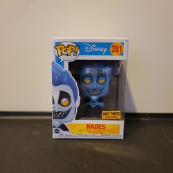 Funko Pop Hades Hot Topic Diamond Glitter Exclusive #381 Disney Hercules