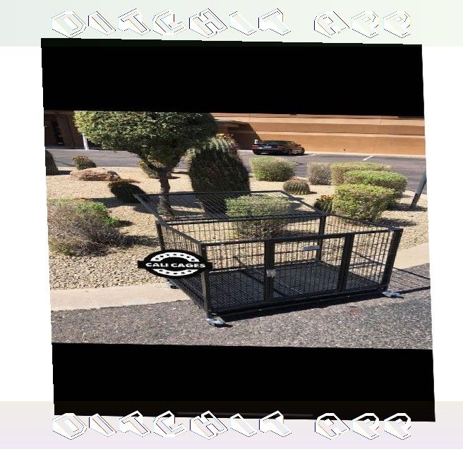 Firm Metal Dog Crates - Stable and Secure race as