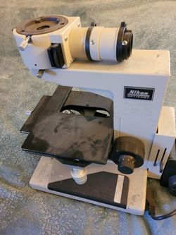 Nikon Optiphot Professional Laboratory Microscope – Vintage