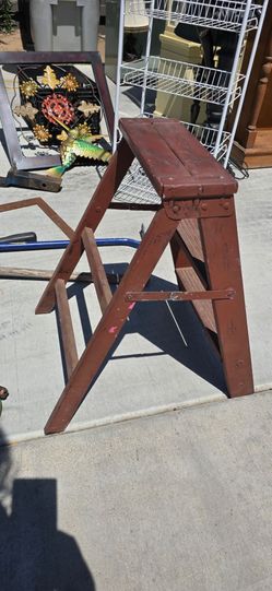 Wooden stool