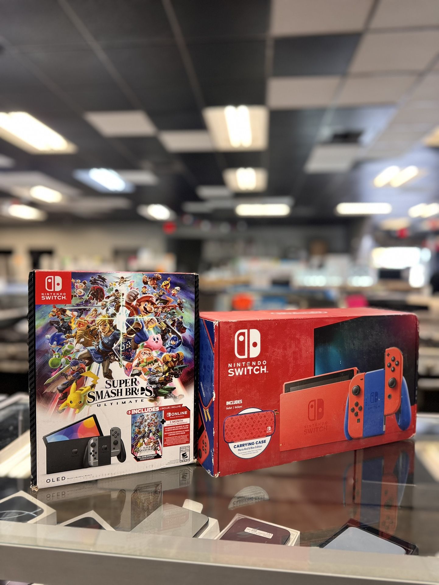Nintendo Switch Super Smash Bros Ultimate Bundle (Take It Home In Payments/ llévatelo a casa en pagos)