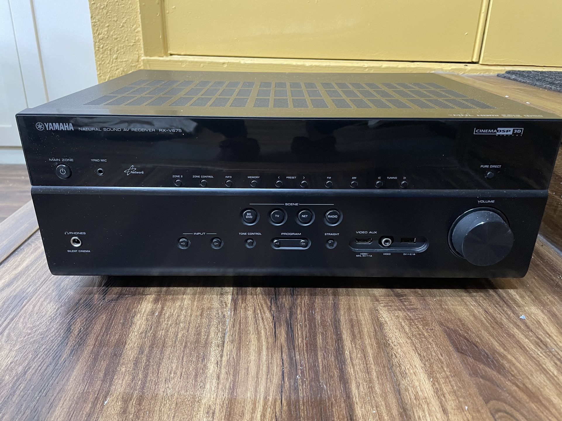 Yamaha RX V675 AV Receiver