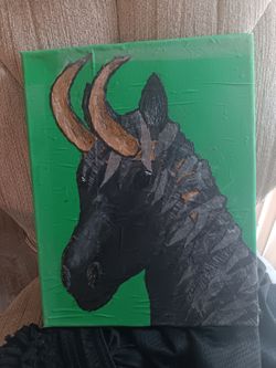 Loki Horce Fabric Art