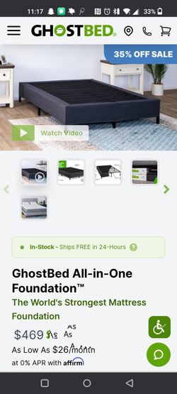 Ghostbed FOUNDATION for Full Mattress