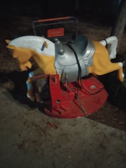 Antique horse ride
