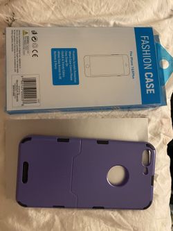 Purple iPhone case size iPhone 7&8 plus PLUS