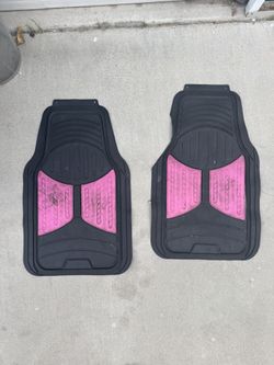 Pink Car Mat