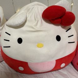 Costco large Hello Kitty squishmallow