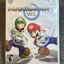 Nintendo Wii Mario Kart Wii