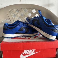 Dunk low royal blue size 10 