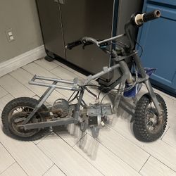 Mini Bike Frame Just Needs Engine 