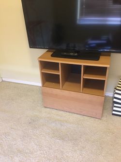 Oak File Cabinet
