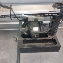 Craftsman Radial Arm Saw 