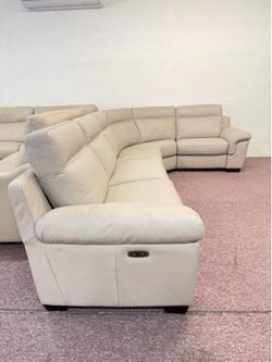 JULIUS ll - 100% leather with 3 power recliners