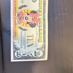 1998 $10 Disney Dollars