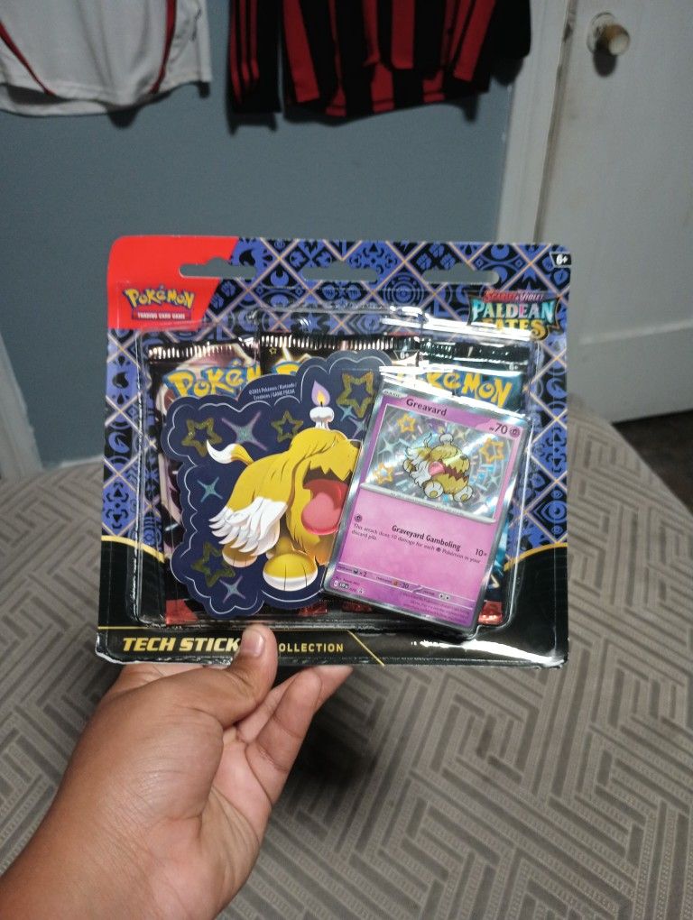 Pokemon Paldean Fates Tech Sticker Collection 