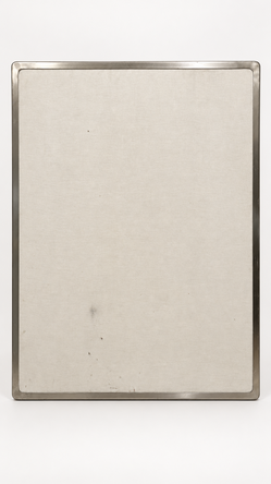 RH Restoration Hardware Pewter Pinboard – 30 × 40