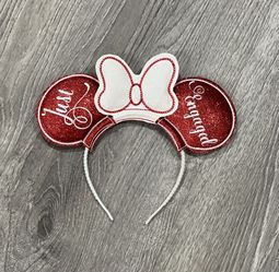 Custom Embroidered Mickey Ears 